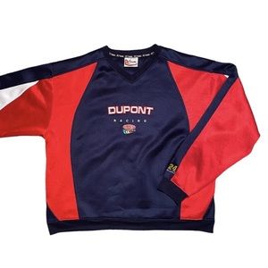 Chase Authentics Jeff Gordan Dupont Racing Long Sleeve Pullover Shirt Size XL